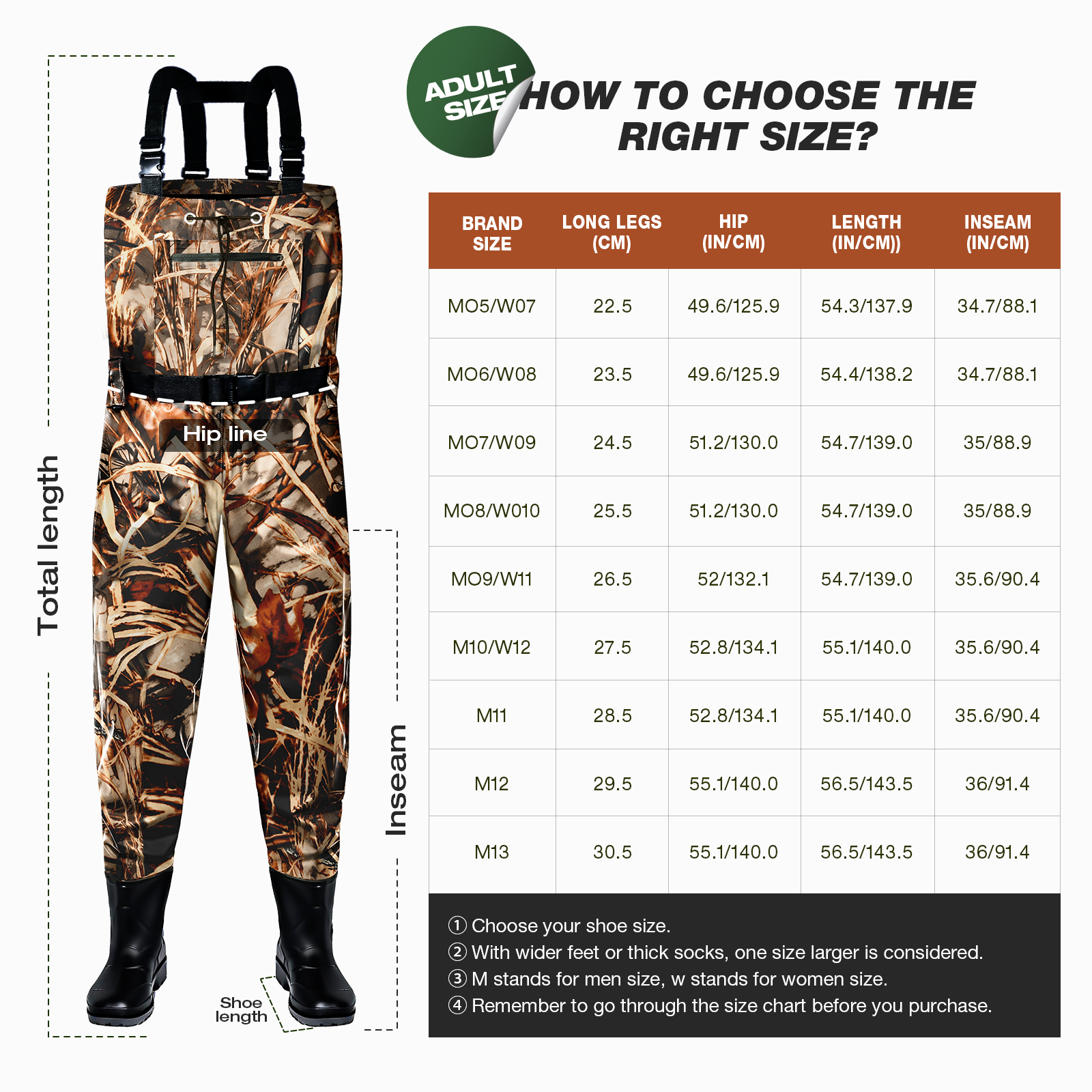 Leaf Camouflage Waders with Fi – обзор и цена Fishing Waders