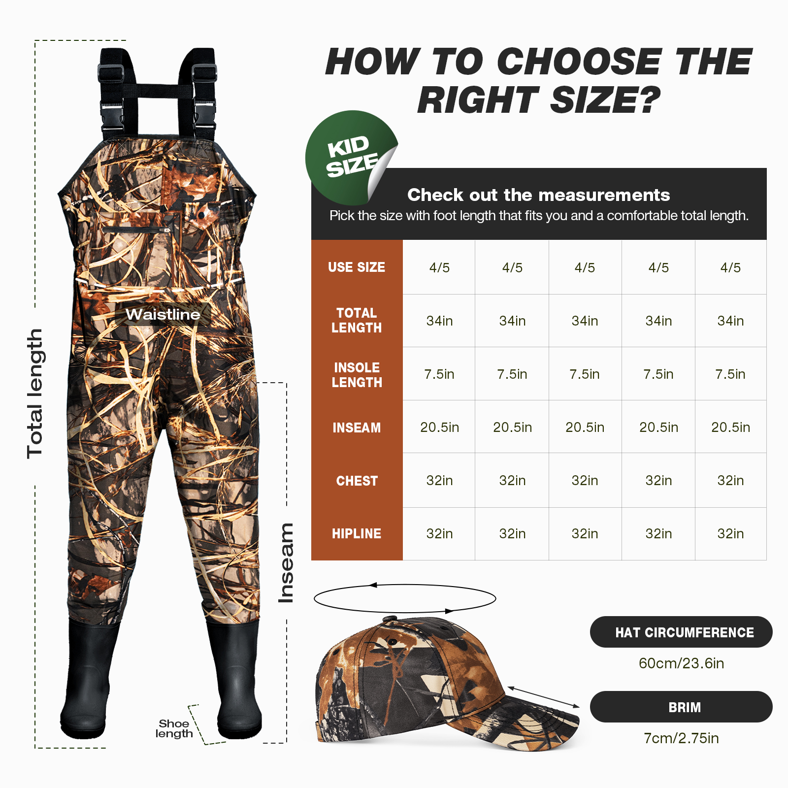 Leaf Camouflage Waders with Fi – обзор и цена Fishing Waders
