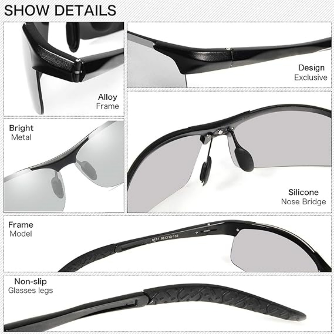 1 pcs Polarized Sunglasses Men – обзор и цена Fishing Sunglasses Polarized