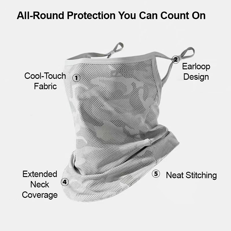 Neck Gaiter UV Protection Face – обзор и цена Fishing Mask Sun Protection