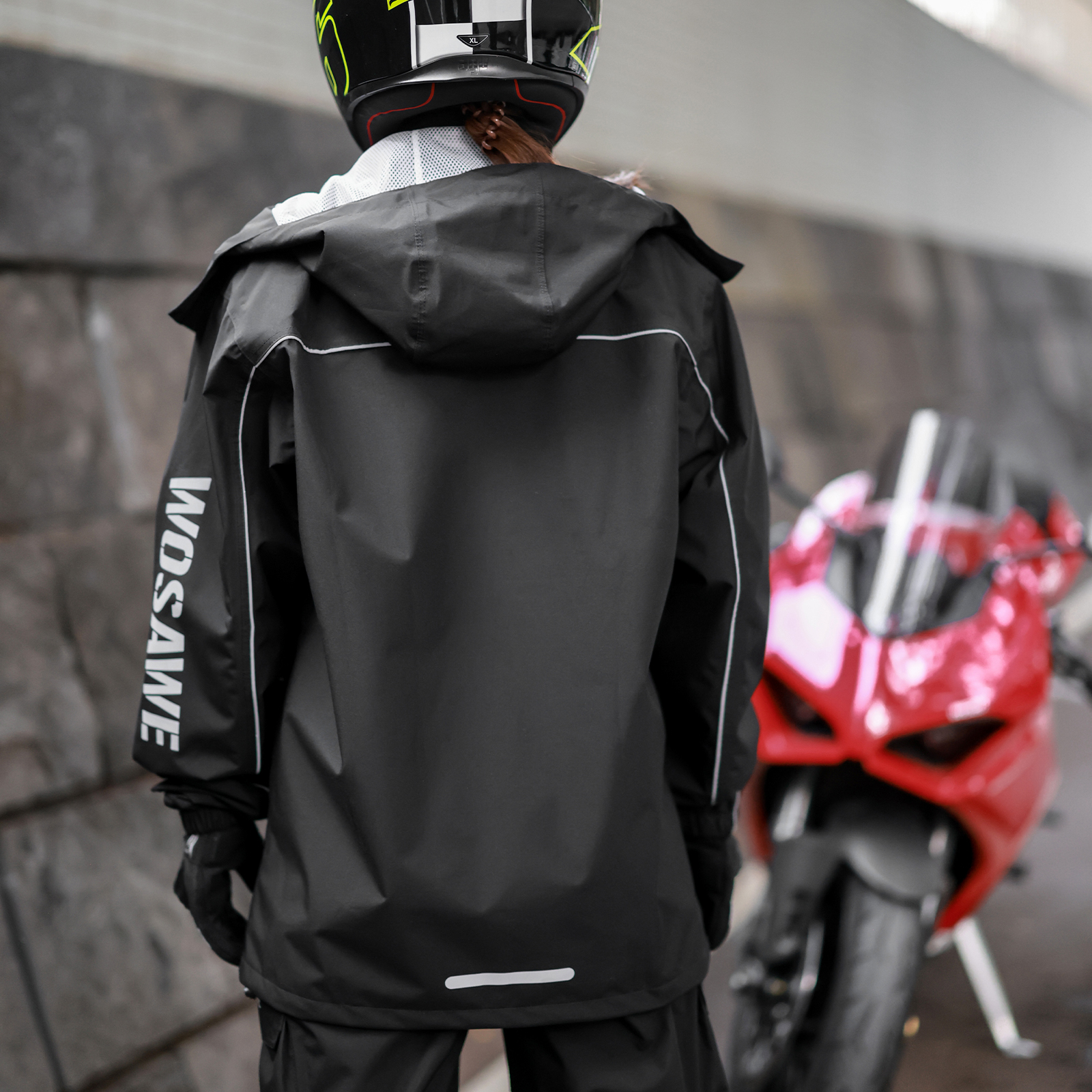 WOSAWE Motorcycle Raincoat Men – обзор и цена Fishing Rain Suit