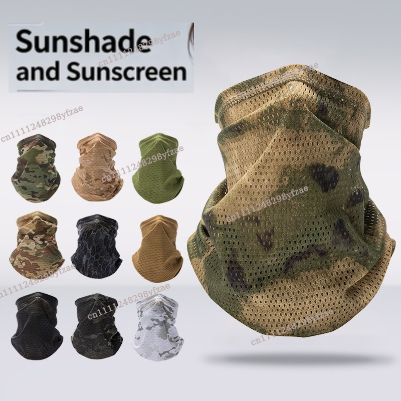 Summer cycling mesh sun mask m – обзор и цена Fishing Mask Sun Protection