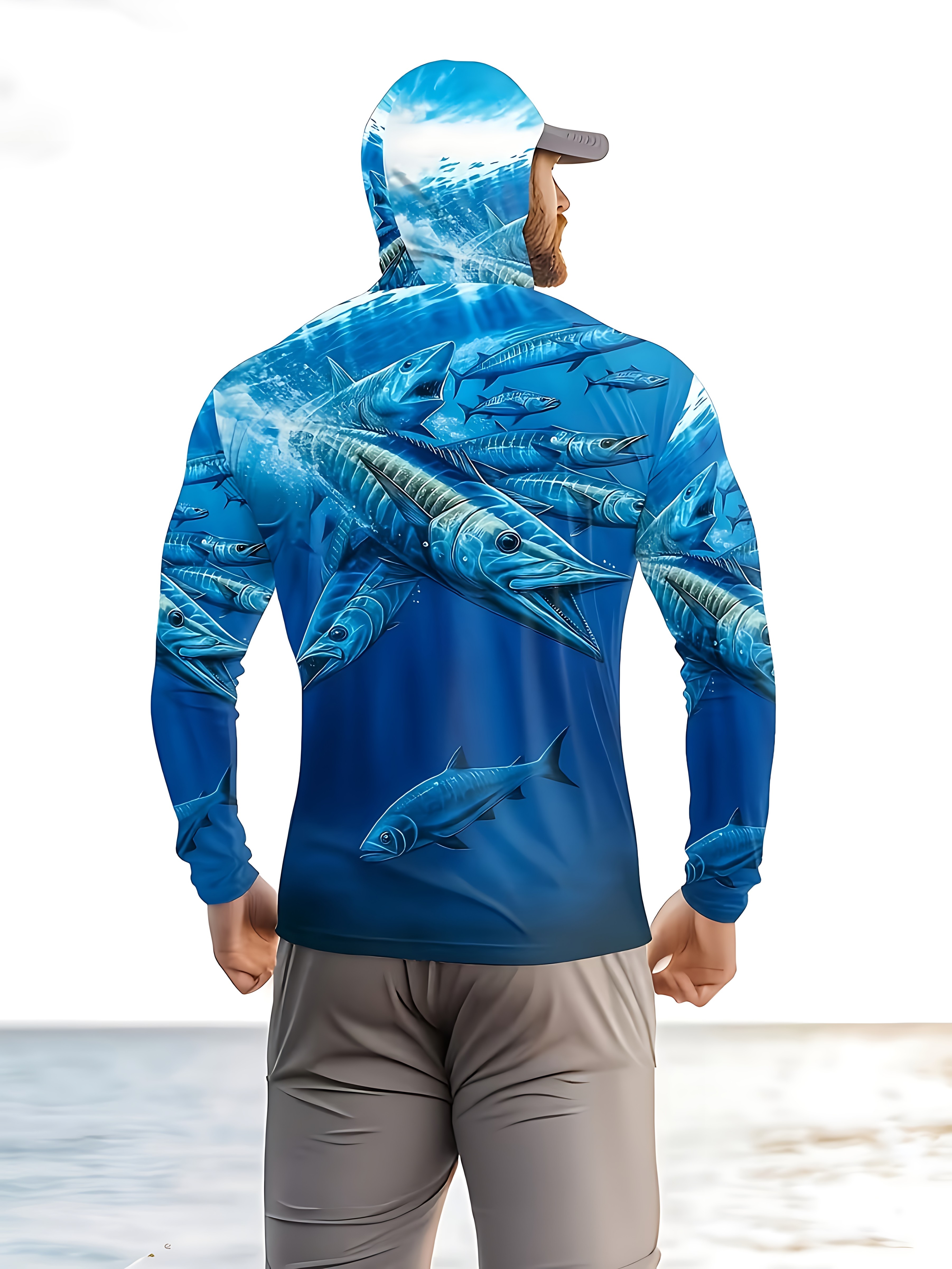Fishing Shirt Hooded Men Fishi – обзор и цена Fishing Shirt Uv Protection