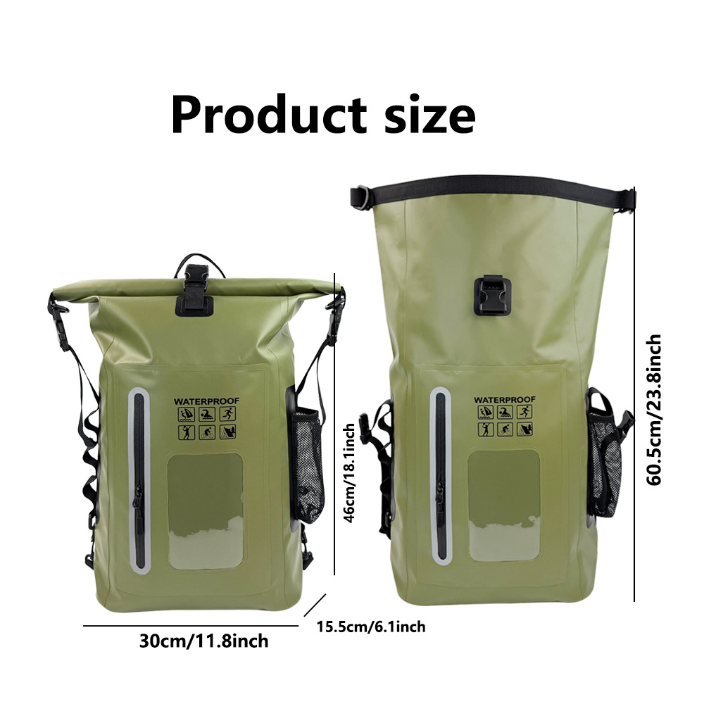 25L Waterproof Dry Bag Backpac – обзор и цена Fishing Bag Waterproof