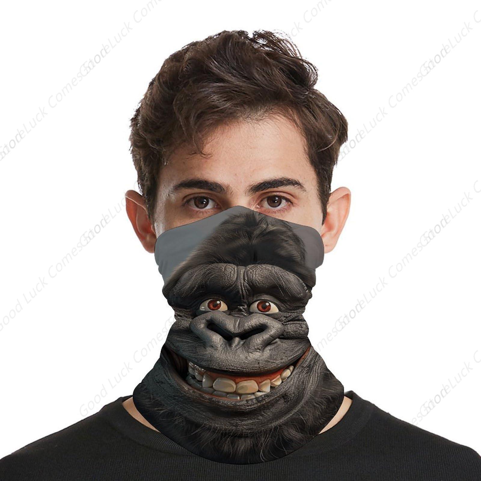 Smiling Gorilla Photo Bandana  – обзор и цена Fishing Mask Sun Protection