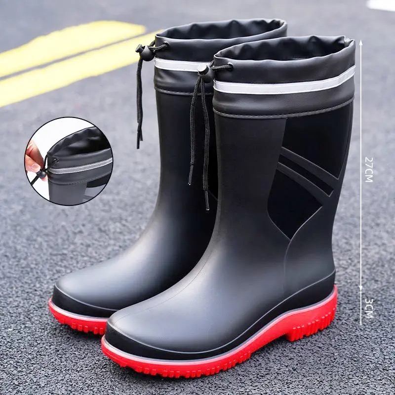 Fashion Men's Medium Tube Rain – обзор и цена Fishing Boots