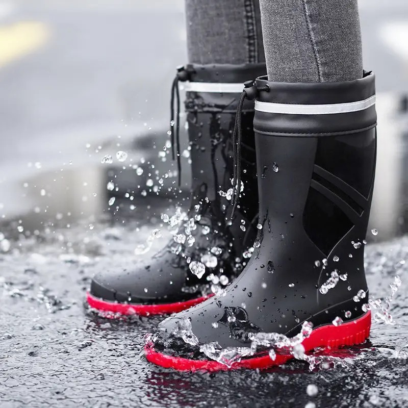 Fashion Men's Medium Tube Rain – обзор и цена Fishing Boots