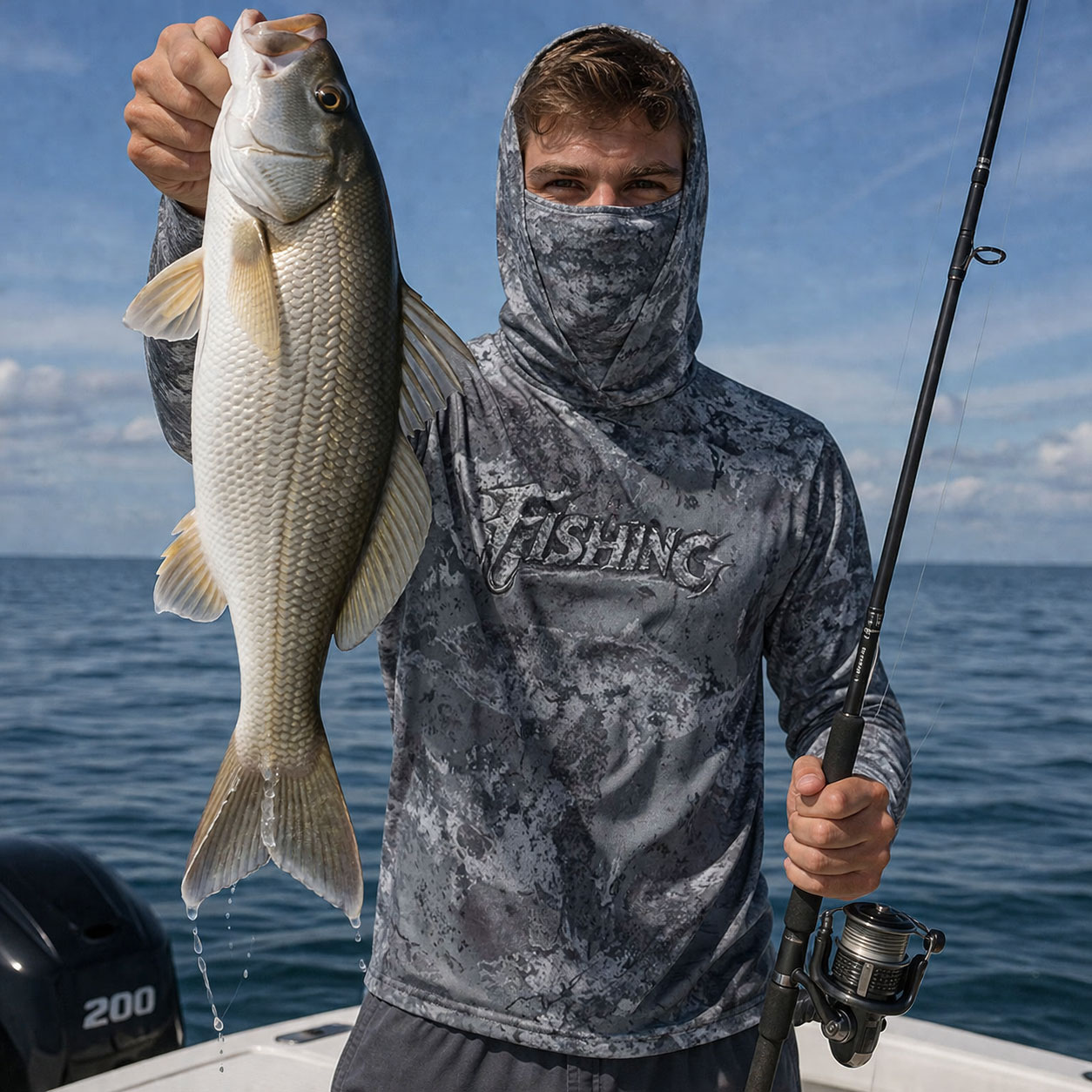 Fishing Hood Riding Tops Wear  – обзор и цена Fishing Hoodie