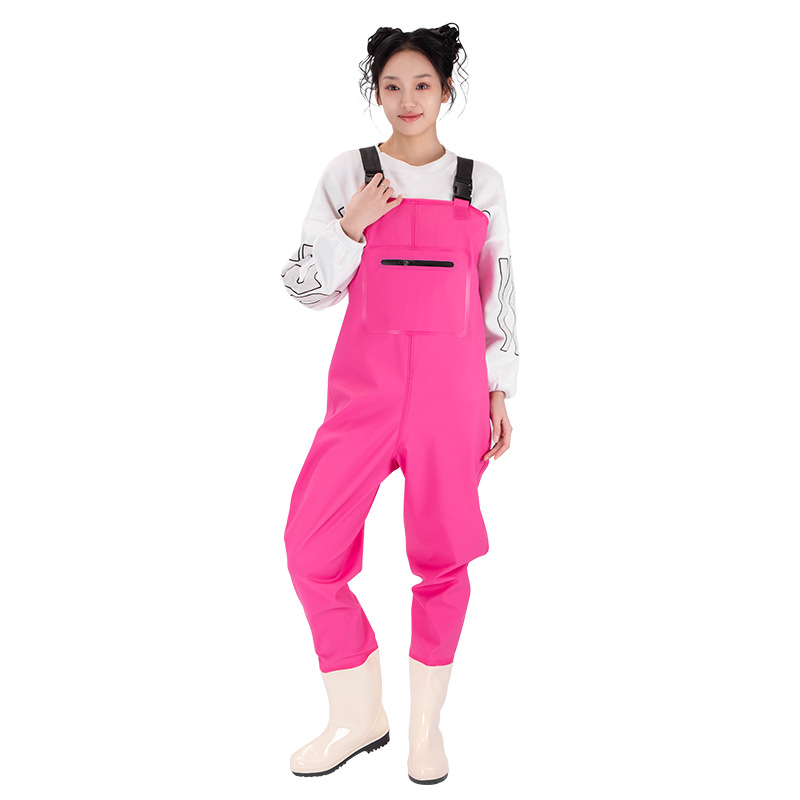 Pink Lady PVC waterproof Overa – обзор и цена Fishing Waders