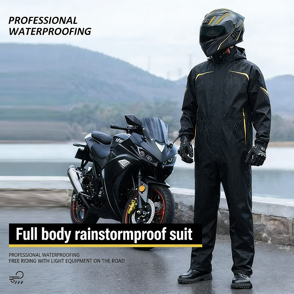 Motorcycle Rain Suit Men Women – обзор и цена Fishing Rain Suit