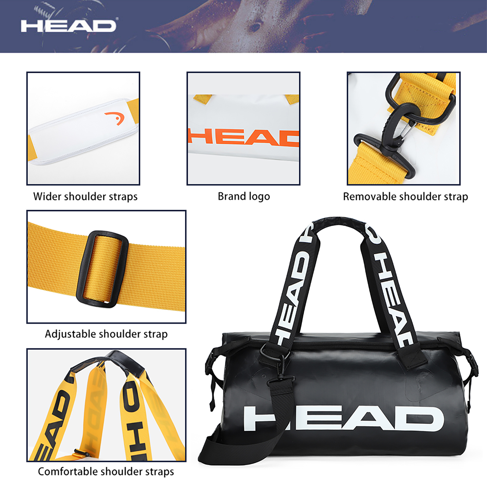 HEAD Fully Waterproof Travel D – обзор и цена Fishing Bag Waterproof